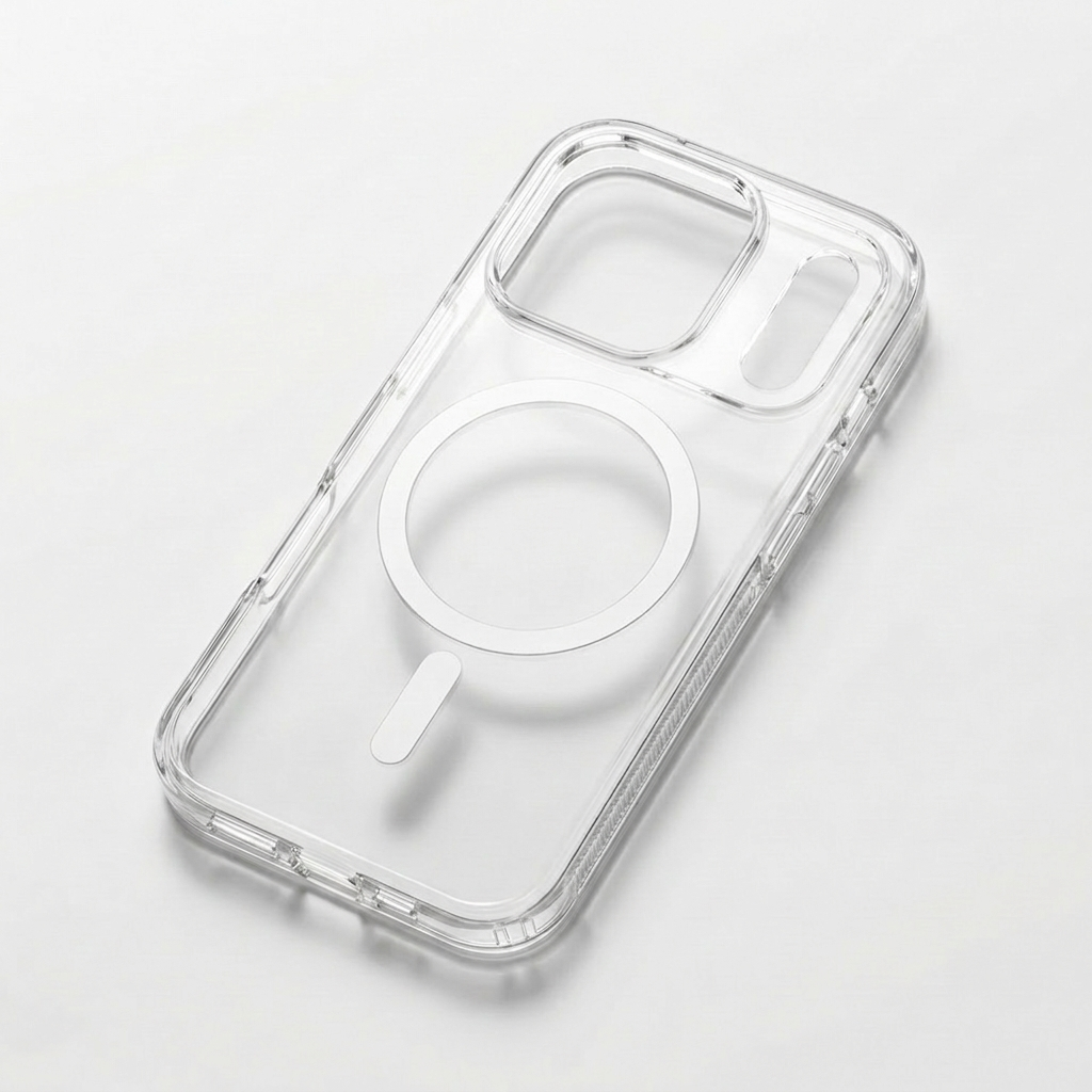 Clear Slim Phone Case Transparent Cover Compatible with iPhone 17 Pro Max