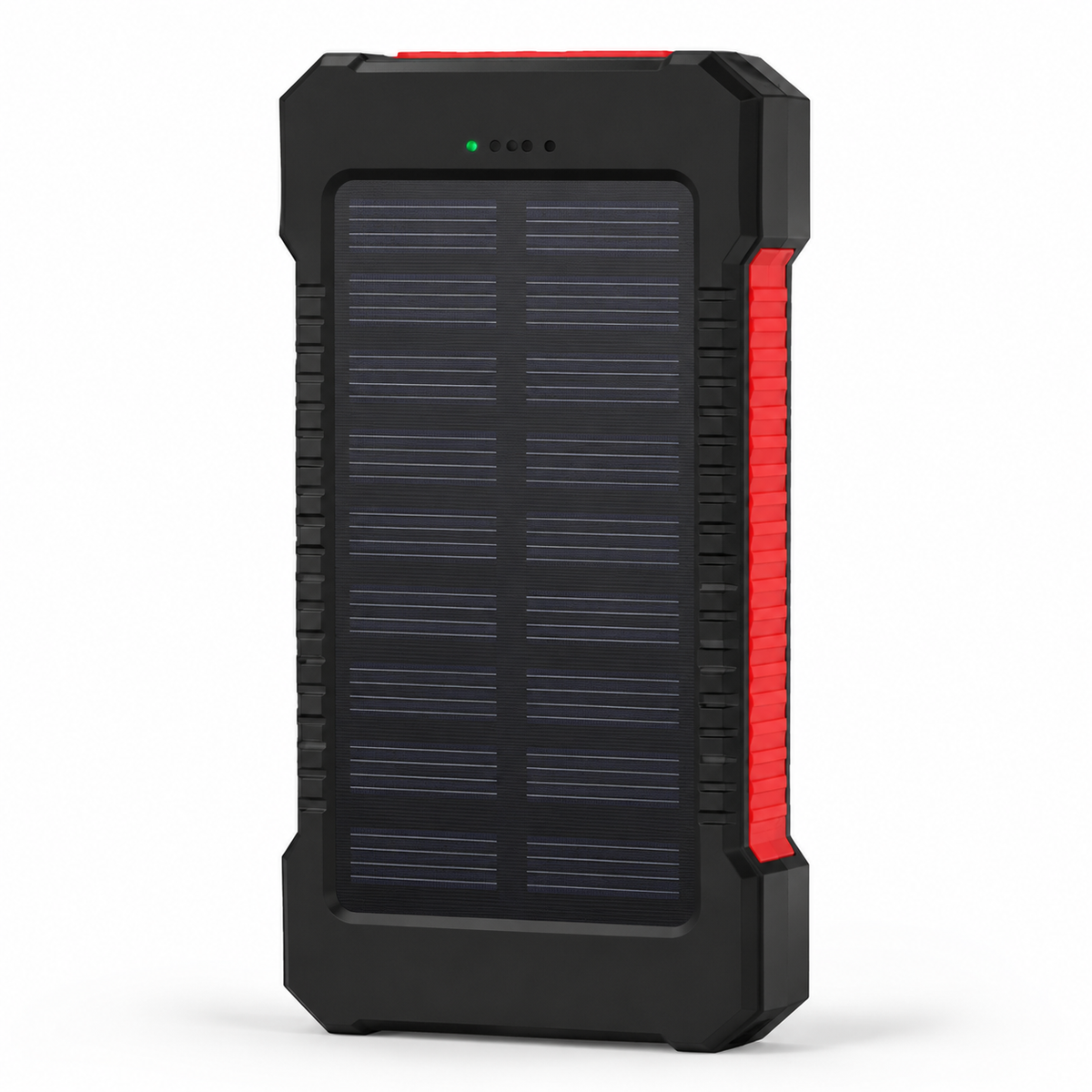 Premium 20000mAh Solar Power Bank Fast Charging Portable Battery Pack LED Flashlight Outdoor Travel Charger USB Device Charging Everyday Use Mode