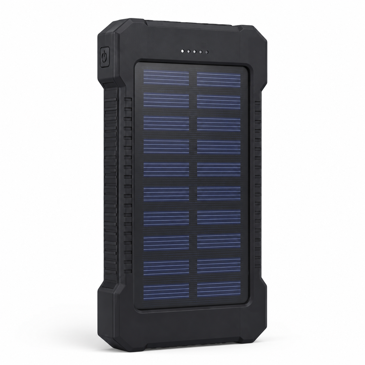 Premium 20000mAh Solar Power Bank Fast Charging Portable Battery Pack LED Flashlight Outdoor Travel Charger USB Device Charging Everyday Use Mode