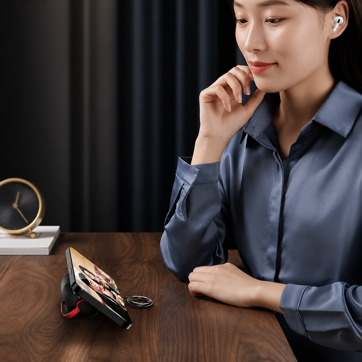 Premium AirPods Protective Case Shockproof Cover with Lanyard Strap Lightweight Wireless Charging Compatible Secure Fit Portable Everyday Essentials