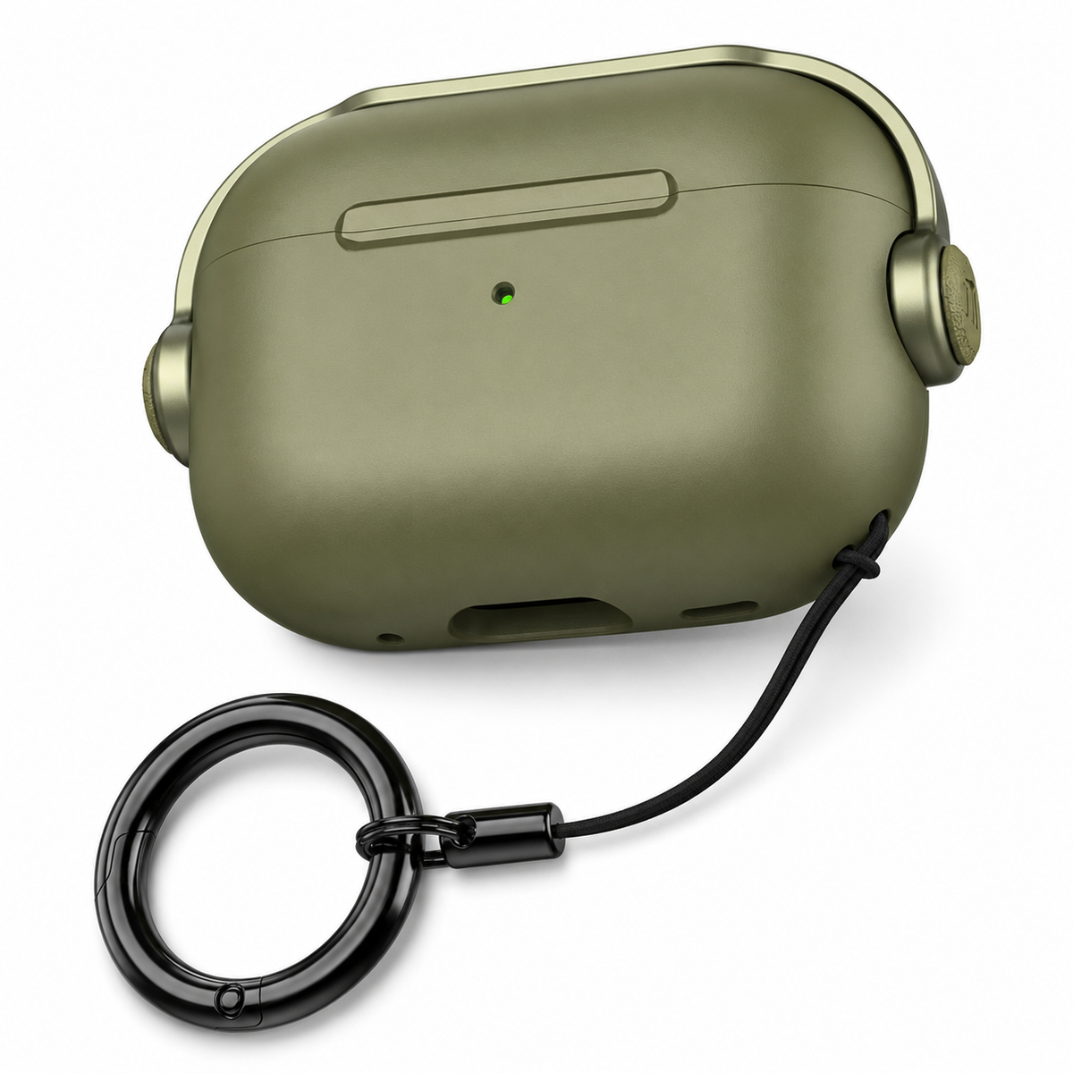 Premium AirPods Protective Case Shockproof Cover with Lanyard Strap Lightweight Wireless Charging Compatible Secure Fit Portable Everyday Essentials