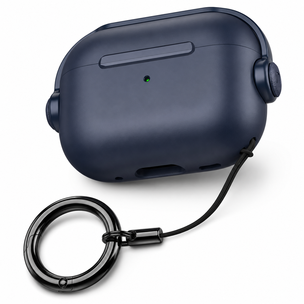 Premium AirPods Protective Case Shockproof Cover with Lanyard Strap Lightweight Wireless Charging Compatible Secure Fit Portable Everyday Essentials