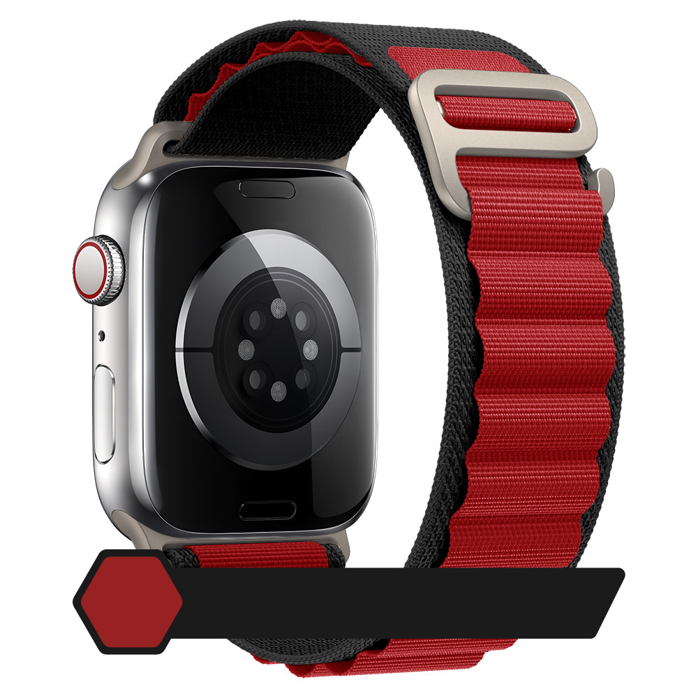 Premium Apple Watch Band Alpine Loop Nylon Sport Strap Adjustable Secure Fit Durable Outdoor Wristband