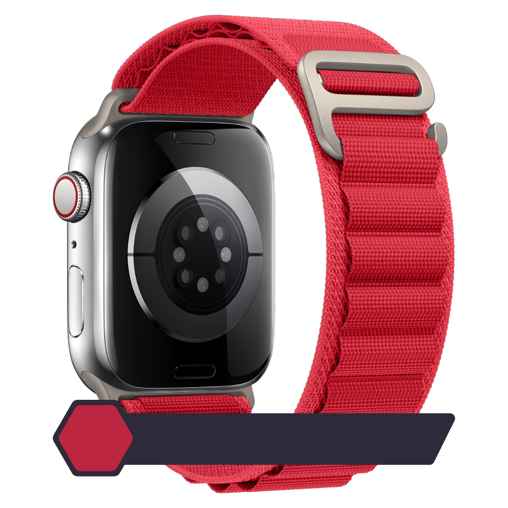 Premium Apple Watch Band Alpine Loop Nylon Sport Strap Adjustable Secure Fit Durable Outdoor Wristband