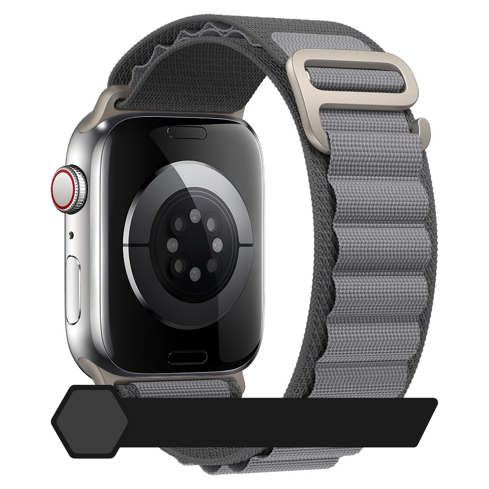 Premium Apple Watch Band Alpine Loop Nylon Sport Strap Adjustable Secure Fit Durable Outdoor Wristband