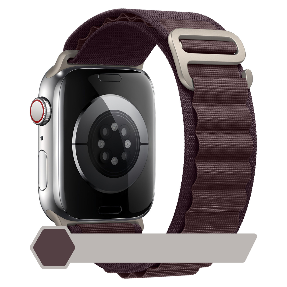 Premium Apple Watch Band Alpine Loop Nylon Sport Strap Adjustable Secure Fit Durable Outdoor Wristband