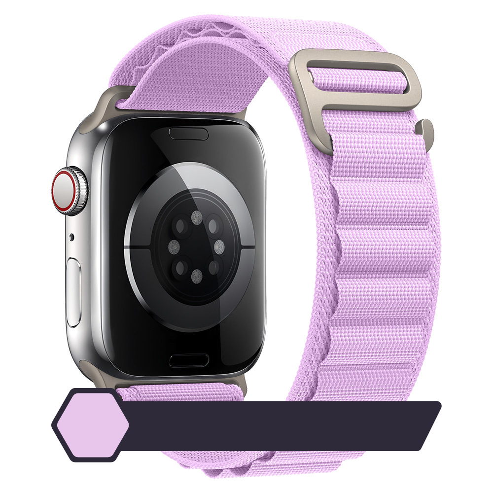 Premium Apple Watch Band Alpine Loop Nylon Sport Strap Adjustable Secure Fit Durable Outdoor Wristband