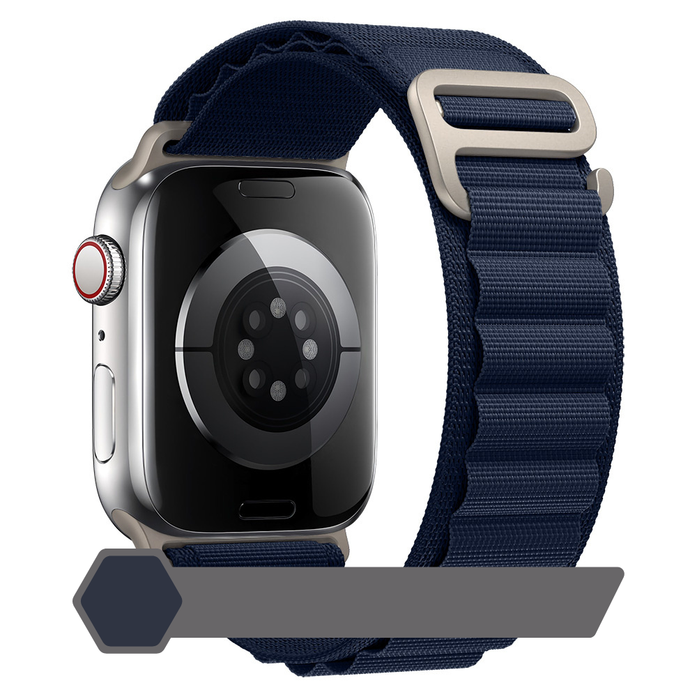 Premium Apple Watch Band Alpine Loop Nylon Sport Strap Adjustable Secure Fit Durable Outdoor Wristband