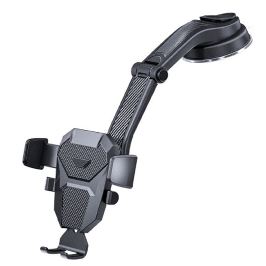 Premium Car Phone Mount Suction Cup Dashboard Windshield Holder 360 Rotation Secure Grip Smartphone Stand