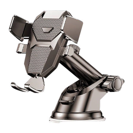 Premium Car Phone Mount Suction Cup Dashboard Windshield Holder 360 Rotation Secure Grip Smartphone Stand