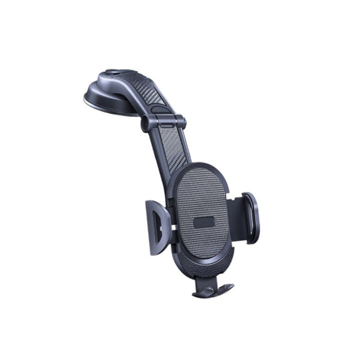 Premium Car Phone Mount Suction Cup Dashboard Windshield Holder 360 Rotation Secure Grip Smartphone Stand