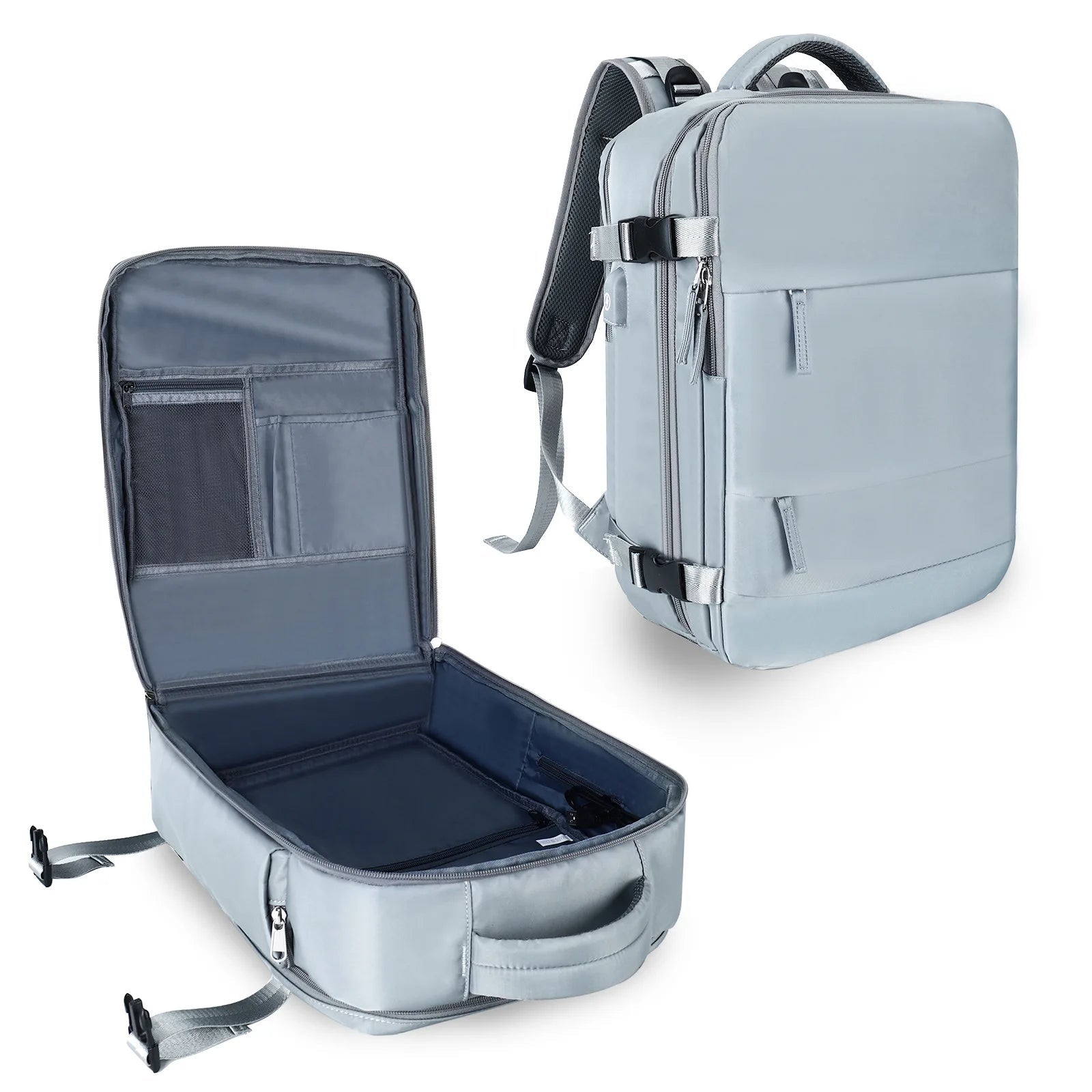 Premium Laptop Backpack Waterproof Expandable USB Charging Business Travel Bag Large Capacity 13 To 17 Inch Laptop Compatible