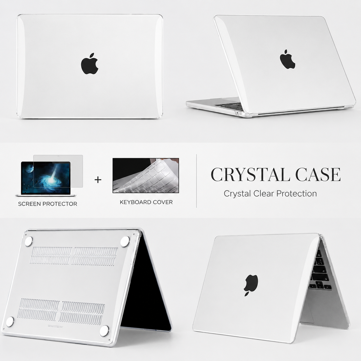 Premium Laptop Case Hard Shell Protective Cover Ultra Thin Scratch Resistant Lightweight Sleeve MacBook Compatible Portable Everyday Protection