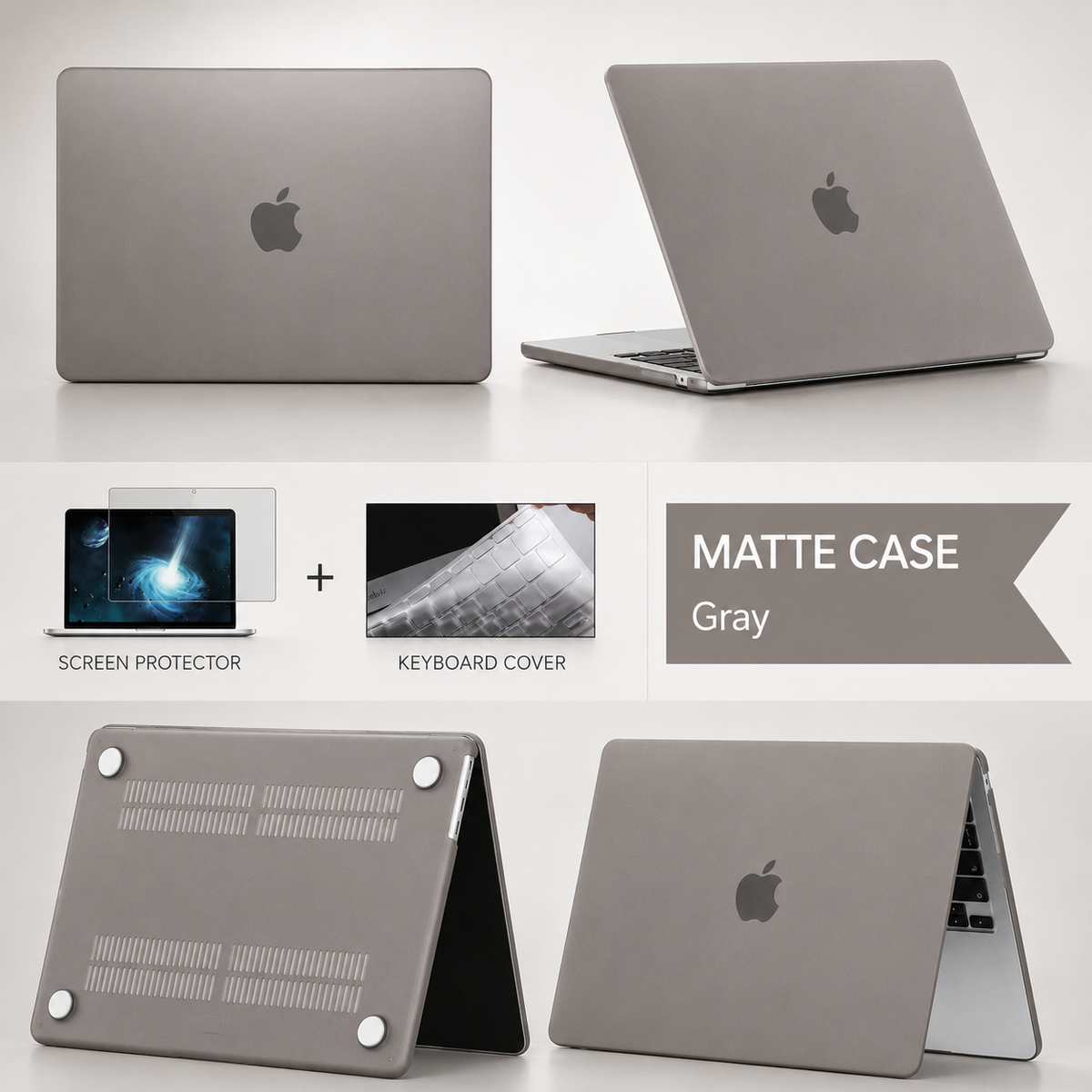 Premium Laptop Case Hard Shell Protective Cover Ultra Thin Scratch Resistant Lightweight Sleeve MacBook Compatible Portable Everyday Protection