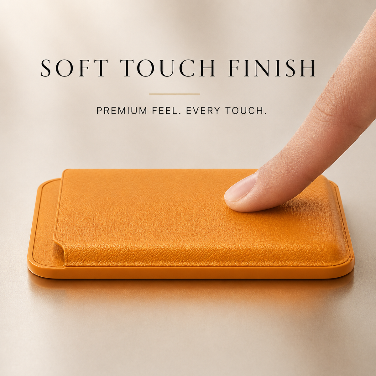 Premium MagSafe Wallet Magnetic Card Holder Detachable Leather Phone Wallet Slim Card Case Secure Card Storage Pocket Friendly Accessory Design
