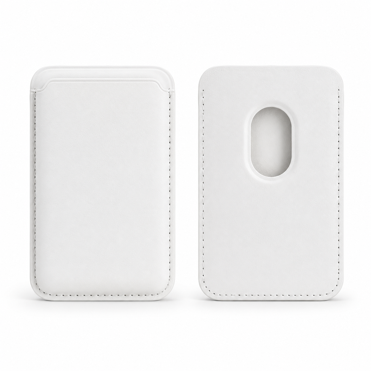 Premium MagSafe Wallet Magnetic Card Holder Detachable Leather Phone Wallet Slim Card Case Secure Card Storage Pocket Friendly Accessory Design