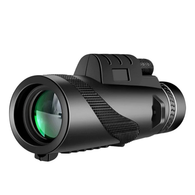 Premium Monocular Telescope HD Zoom Long Range Viewing Portable Folding Outdoor Travel Scope Smartphone Compatible