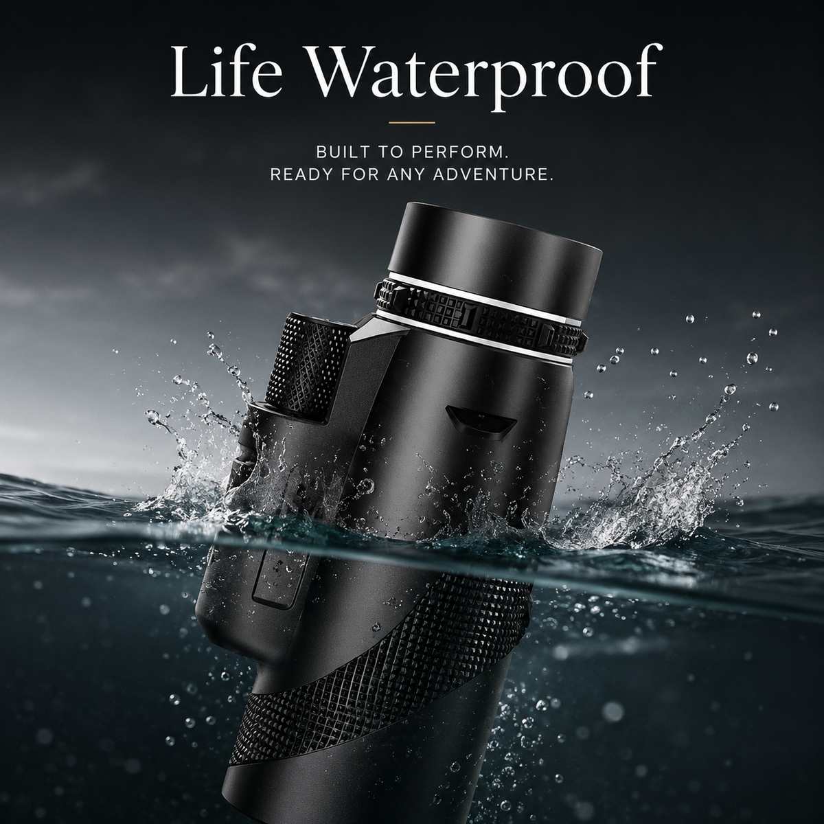 Premium Monocular Telescope Smartphone Compatible HD Optical Lens High Power Zoom Compact Travel Scope Bird Watching Hiking Camping Outdoor Viewing