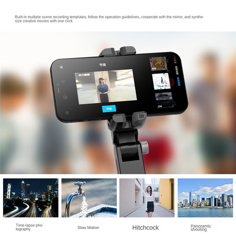 Premium Phone Gimbal Stabilizer 360 Rotation Selfie Stick Tripod Bluetooth Remote Video Photography Stand