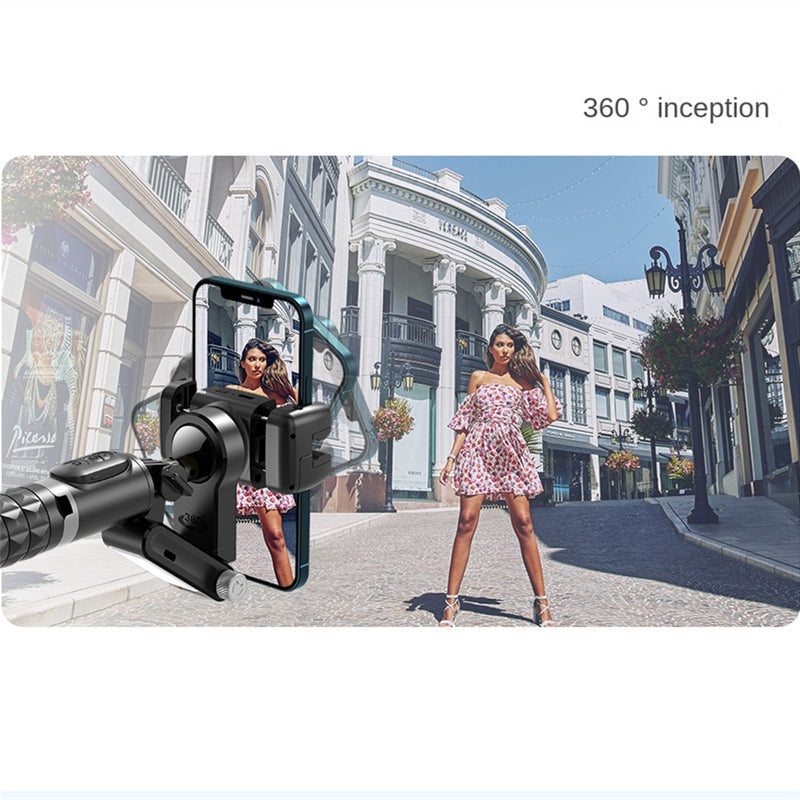 Premium Phone Gimbal Stabilizer 360 Rotation Selfie Stick Tripod Bluetooth Remote Video Photography Stand