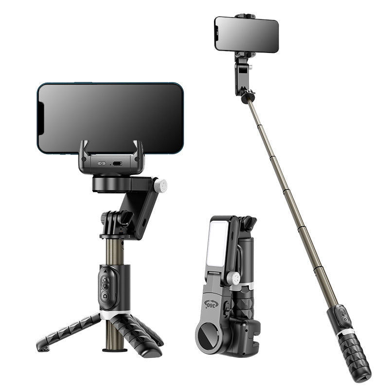Premium Phone Gimbal Stabilizer 360 Rotation Selfie Stick Tripod Bluetooth Remote Video Photography Stand