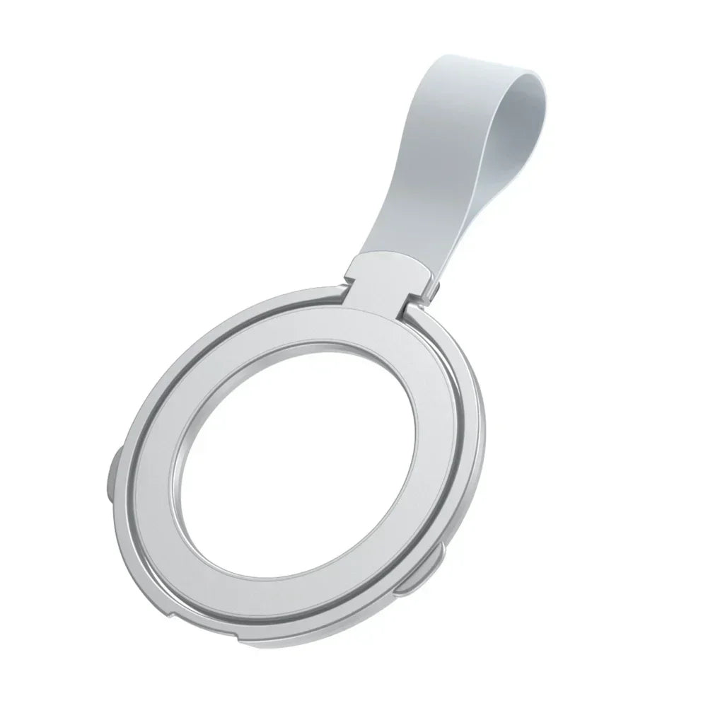 Premium Phone Ring Holder MagSafe Compatible Magnetic Grip Stand Detachable Strap Smartphone Holder