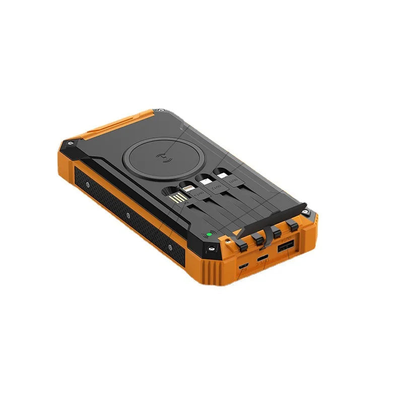 Premium Power Bank 20000mAh Solar Charger Fast Charging Portable Battery Pack LED Flashlight Outdoor Travel Charger