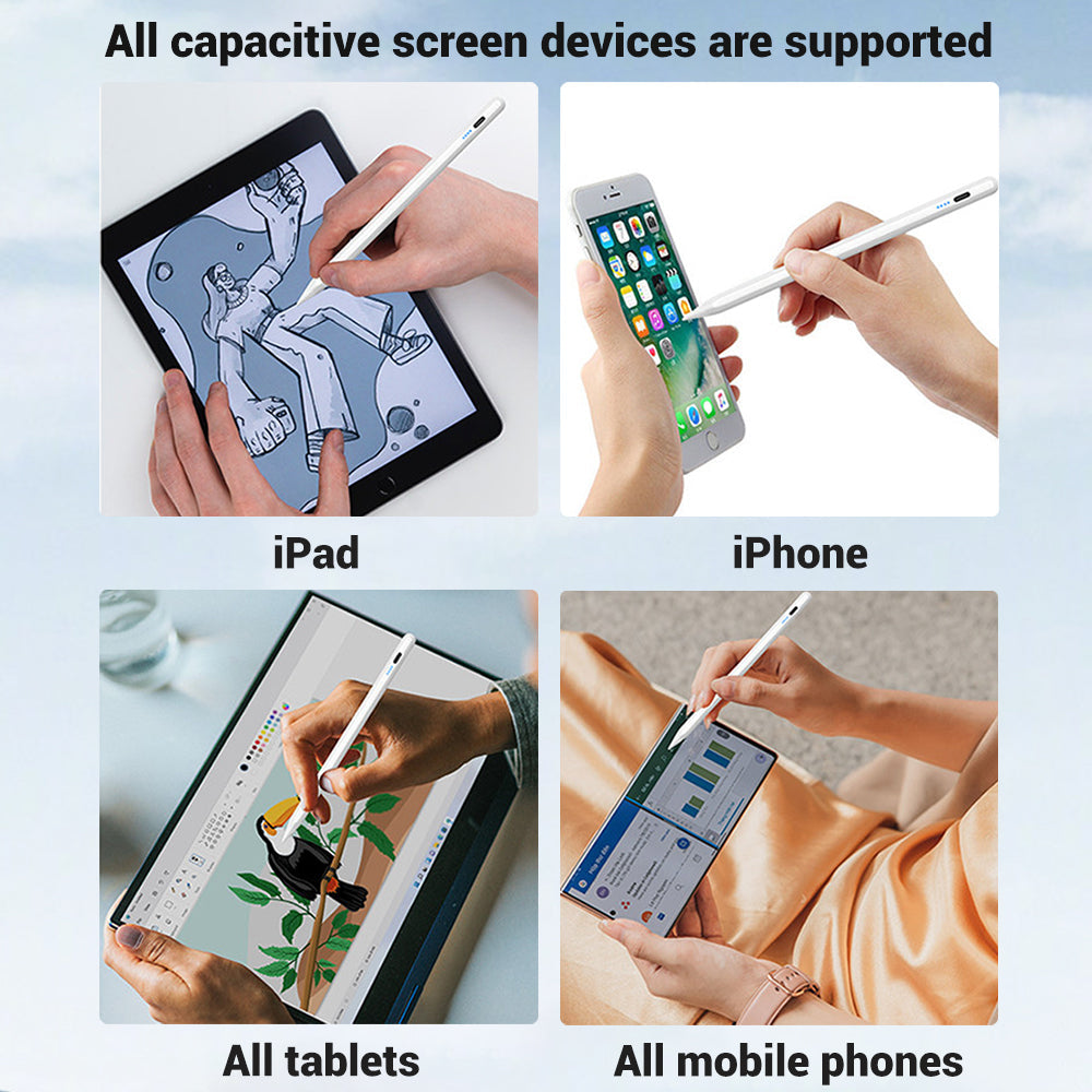 Premium Stylus Pen Bluetooth Compatible Precision Tip Rechargeable Touchscreen Tablet Pen with Power Display