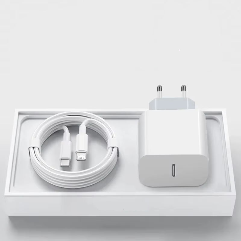 Premium USB-C 20W Fast Charger Power Adapter Power Delivery Compact Wall Charger