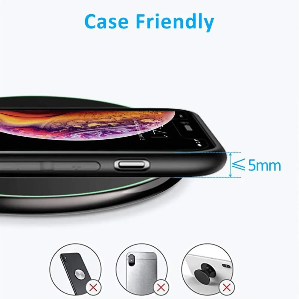 Premium Wireless Charger 30W Fast Charging Pad MagSafe Compatible USB-C Qi Wireless Charging Slim Dock