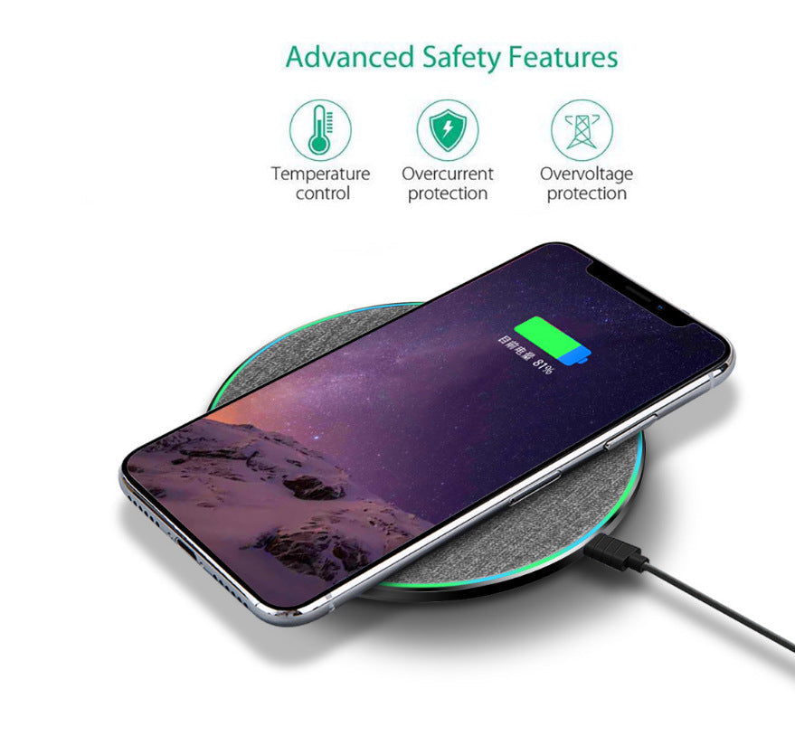 Premium Wireless Charger 30W Fast Charging Pad MagSafe Compatible USB-C Qi Wireless Charging Slim Dock