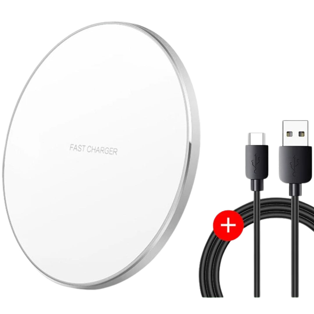 Premium Wireless Charger 30W Fast Charging Pad MagSafe Compatible USB-C Qi Wireless Charging Slim Dock