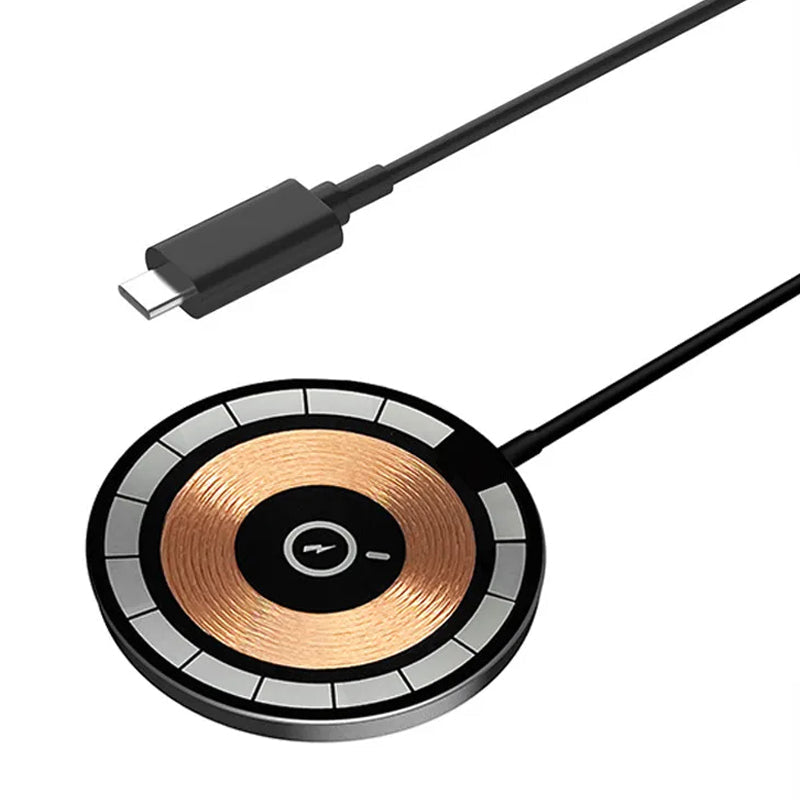 Premium Wireless Charger Magnetic Charging Stand MagSafe Compatible 30W Fast Charging USB-C PD Dock