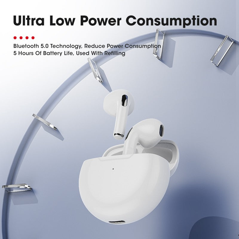 Premium Wireless Earbuds Bluetooth Compatible Touch Control Stereo Sound Mini In-Ear Sport Headset