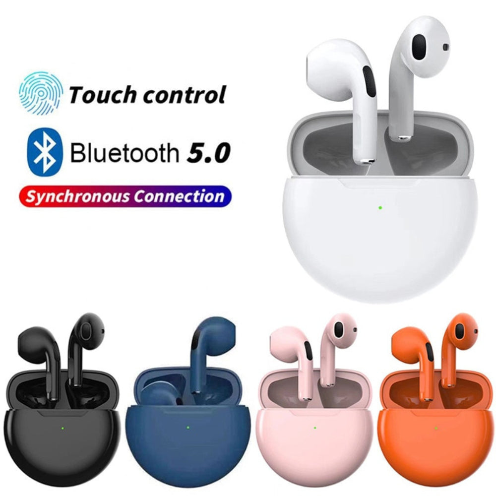 Premium Wireless Earbuds Bluetooth Compatible Touch Control Stereo Sound Mini In-Ear Sport Headset