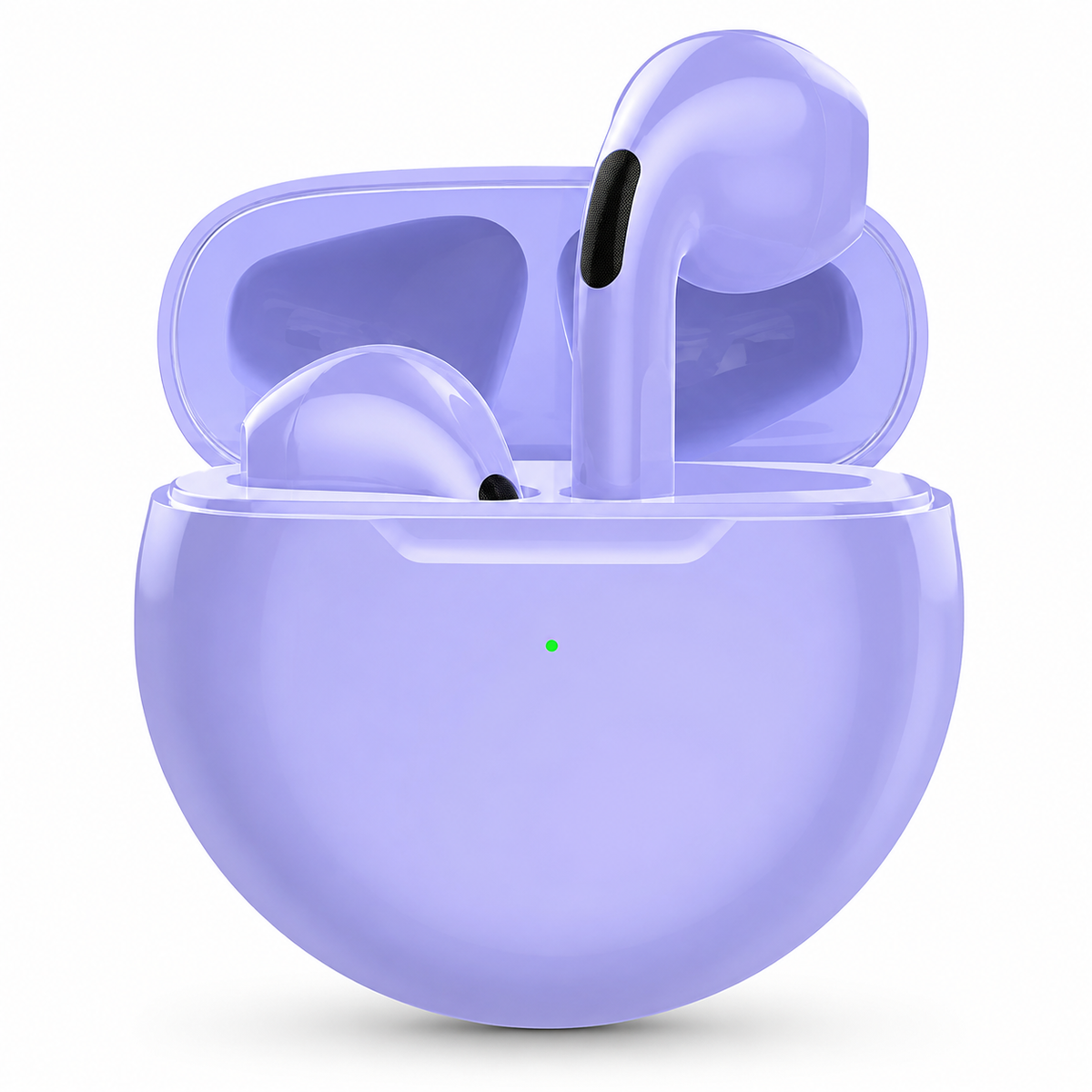 Premium Wireless Earbuds Bluetooth Compatible Touch Control Stereo Sound Mini In-Ear Sport Headset Noise Reduction Charging Case Rechargeable Portable