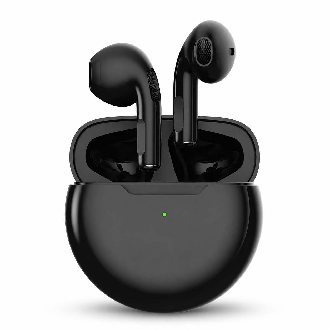 Premium Wireless Earbuds Bluetooth Compatible Touch Control Stereo Sound Mini In-Ear Sport Headset Noise Reduction Charging Case Rechargeable Portable