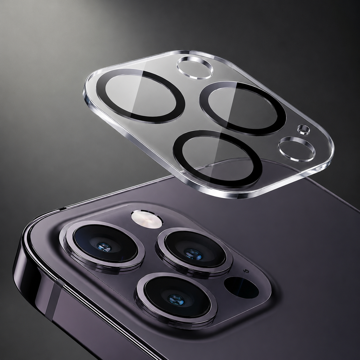 Premium iPhone Camera Lens Protector 9H Glass Guard Ultra Clear Camera Cover Scratch Resistant Lens Shield Dust Protection Precision Fit Slim Design