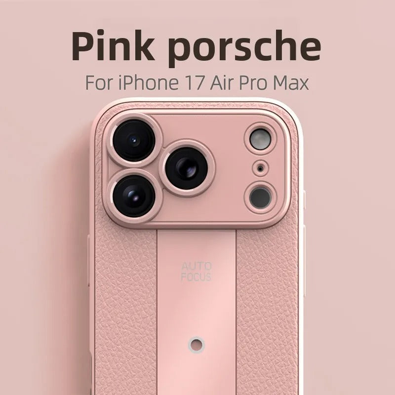Premium iPhone Case Frosted PU Leather MagSafe Cover Shockproof Non Slip Anti Scratch Full Coverage Case