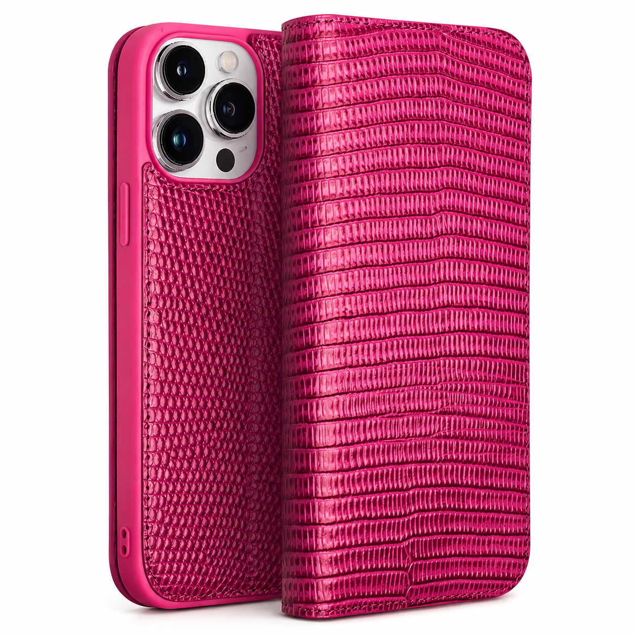 Premium iPhone Case Genuine Leather Wallet Flip Cover Card Holder Slim Shockproof Protective Cover Anti Scratch Lightweight Full Protection