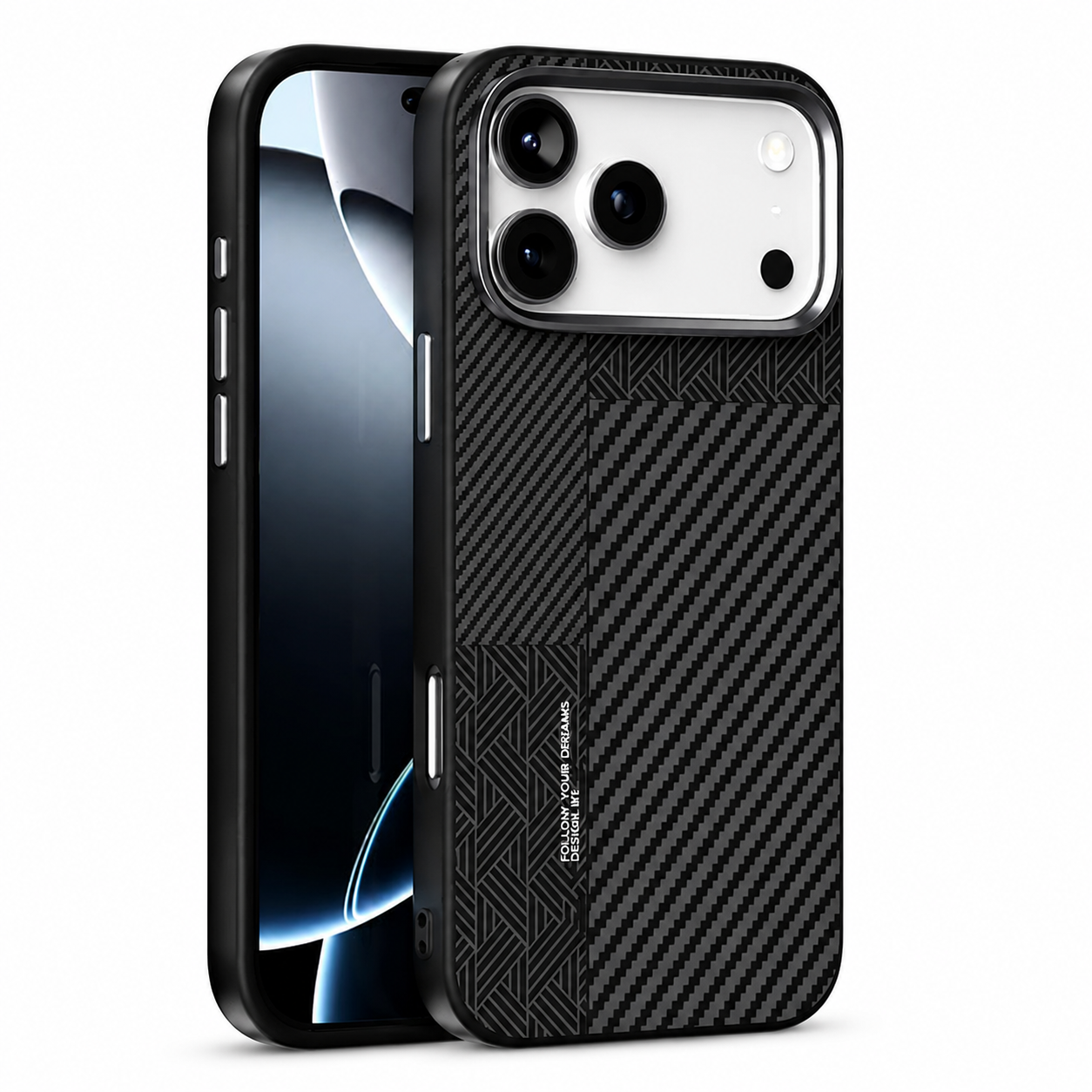 Premium iPhone Case Invisible Magnetic Cover Dual Layer Shockproof Matte Frosted Ultra Slim Full Coverage Camera Protection Anti Fingerprint Design