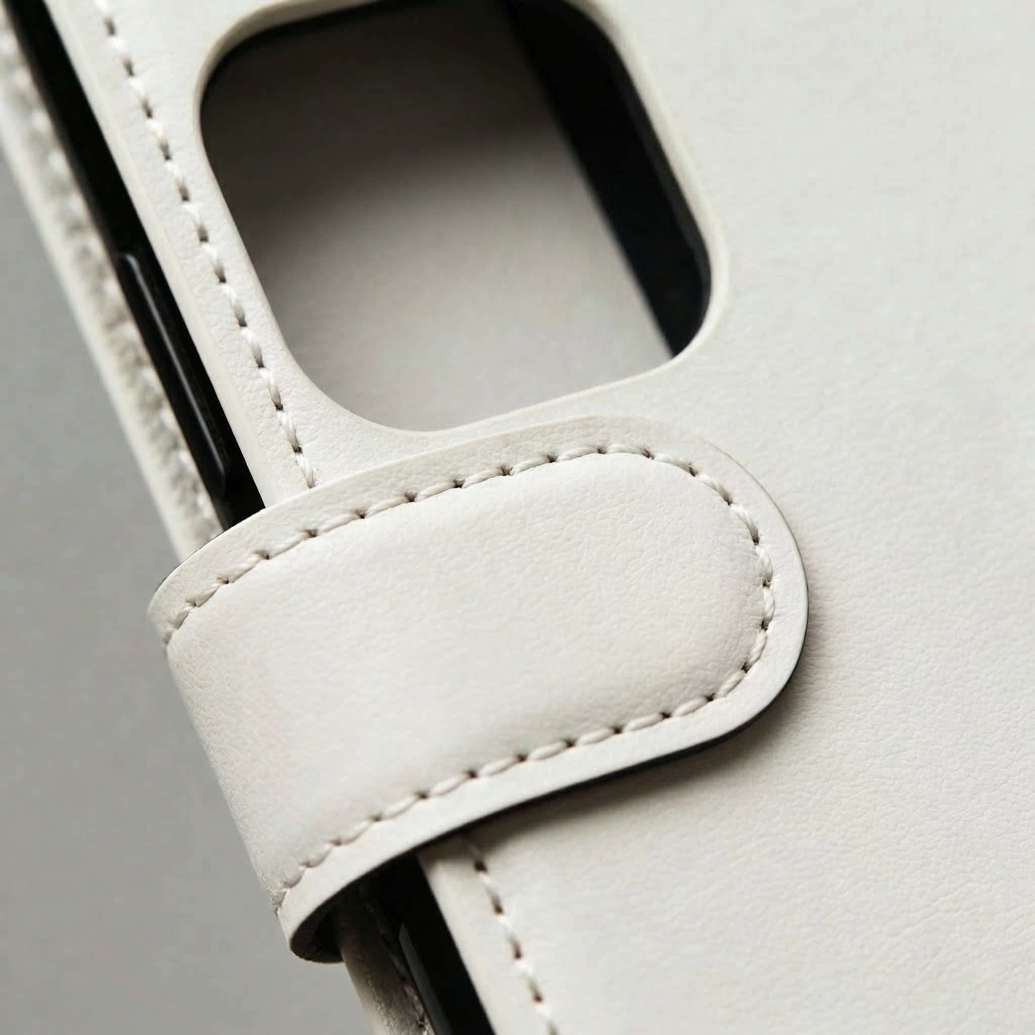 Premium iPhone Case Leather Flip Wallet Cover Card Holder Magnetic Closure Protective Slim Design Full Coverage