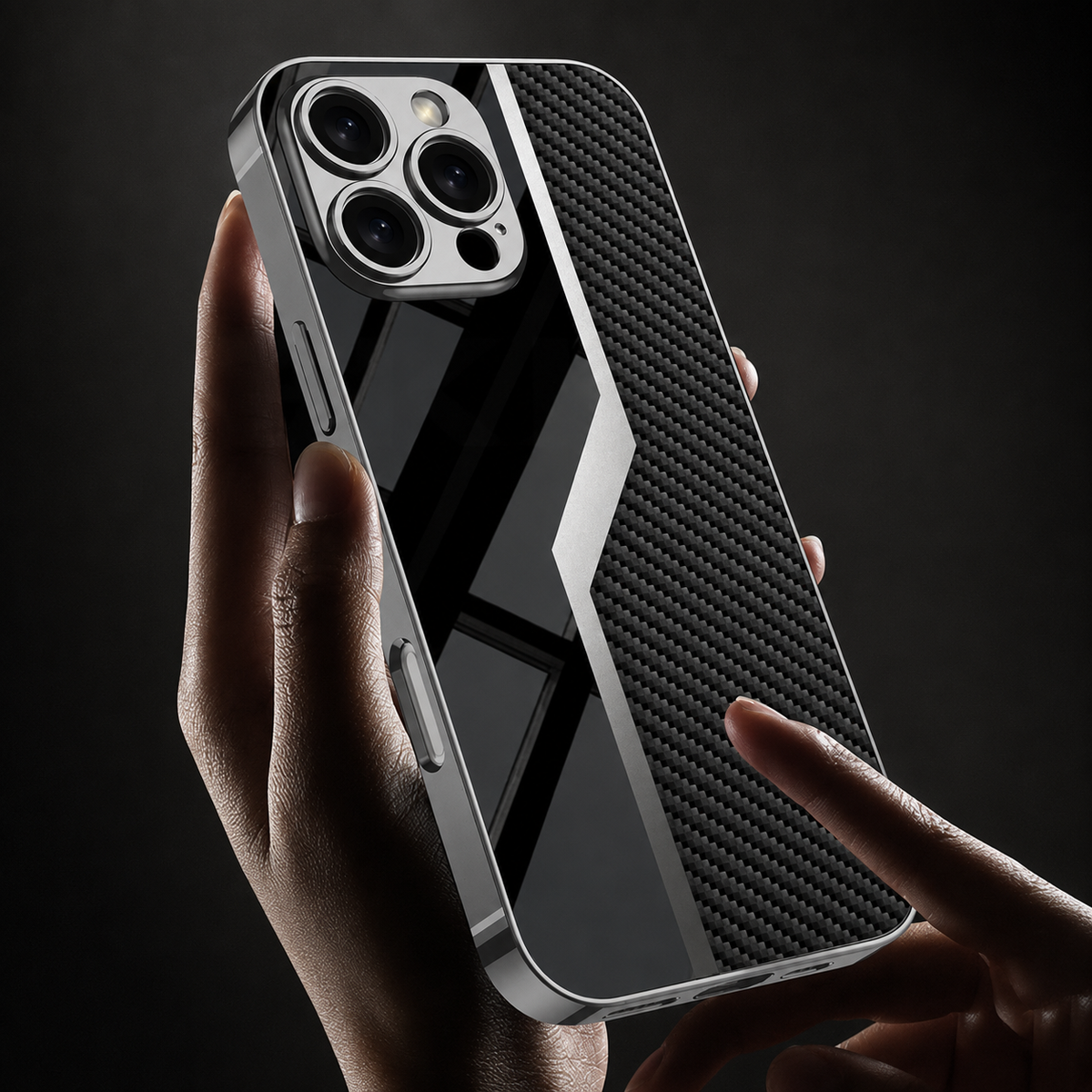 Premium iPhone Case Leather Plating Cover Soft TPU Edge Camera Lens Protection Shockproof Anti Scratch Ultra Thin Full Coverage Protective Design
