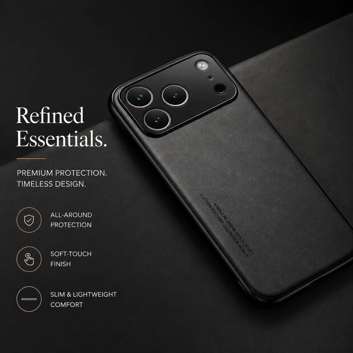 Premium iPhone Case Leather TPU Hybrid Magnetic Car Mount Compatible Protective Cover Shockproof Anti Scratch Full Coverage Wallet Style Design