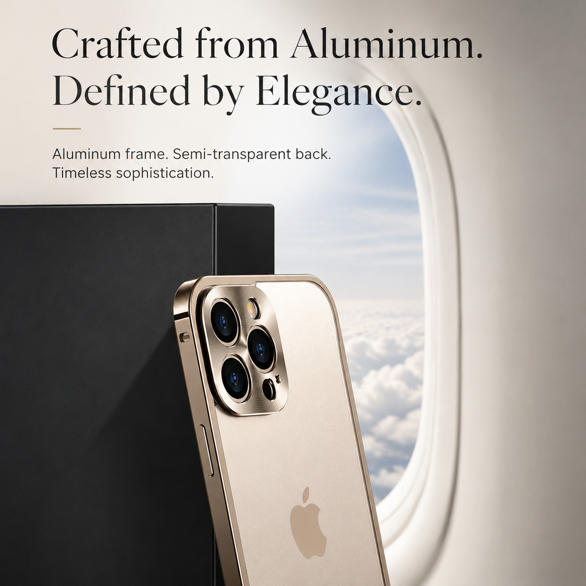 Premium iPhone Case MagSafe Compatible Aluminum Frame Cover Magnetic Edge Protection Camera Lens Guard Shockproof Slim Metal Full Coverage Design