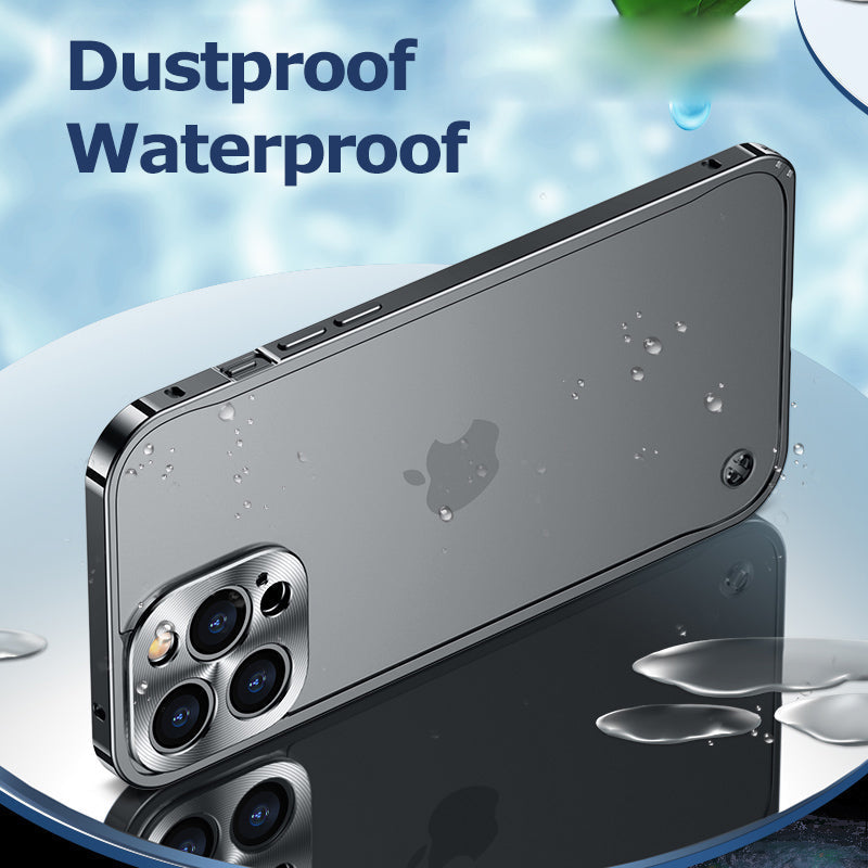 Premium iPhone Case MagSafe Compatible Aluminum Frame Magnetic Protective Cover Camera Lens Guard Shockproof Slim Metal Edge Full Protection Design