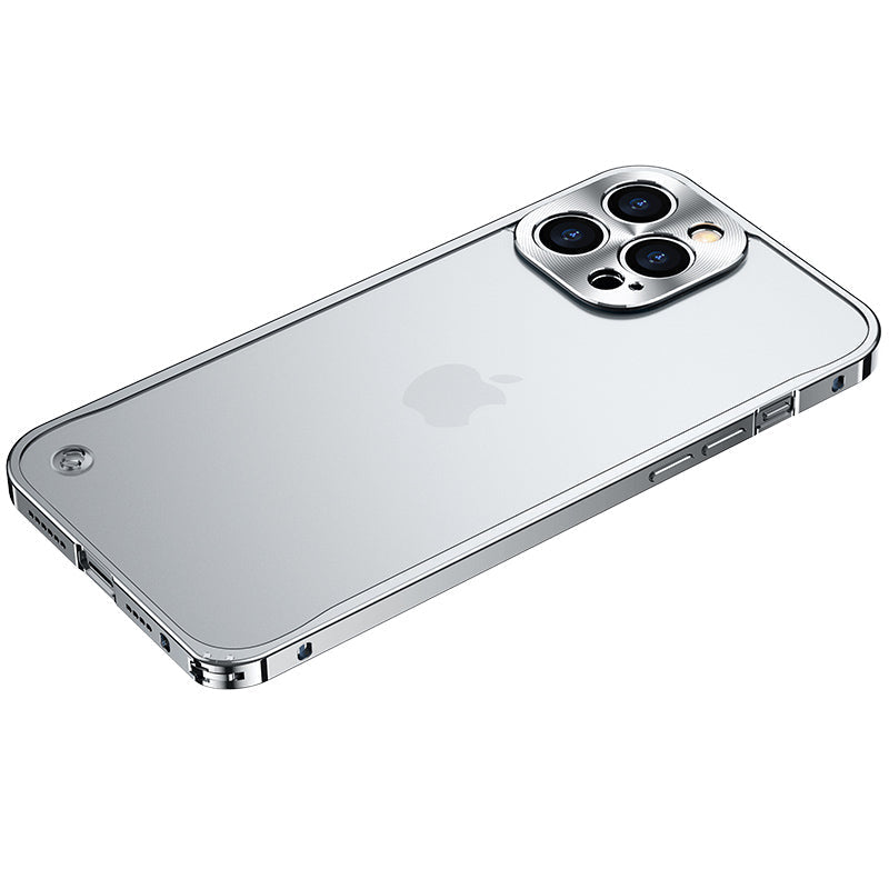 Premium iPhone Case MagSafe Compatible Aluminum Frame Magnetic Protective Cover Camera Lens Guard Shockproof Slim Metal Edge Full Protection Design