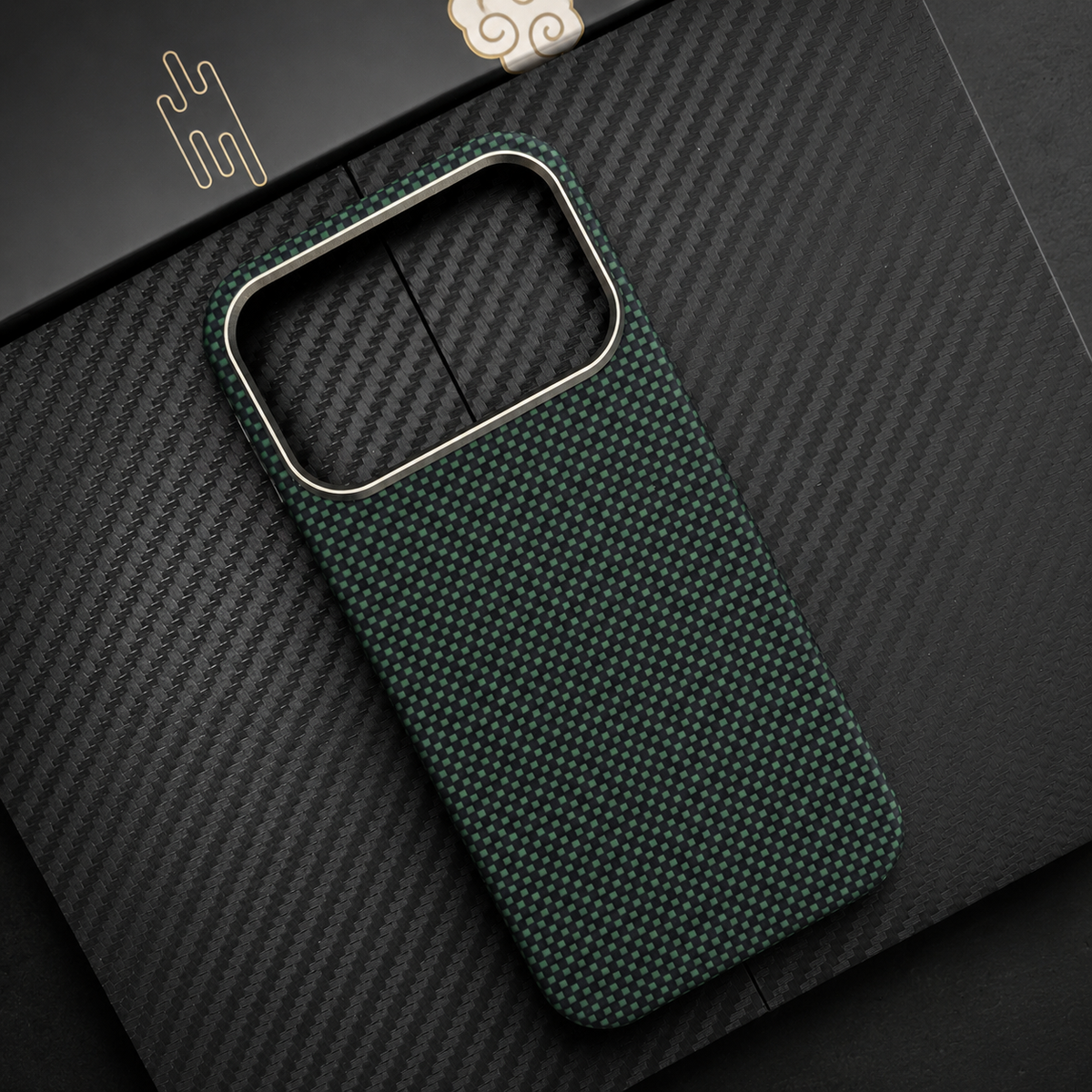 Premium iPhone Case MagSafe Compatible Aramid Carbon Fiber Cover Ultra Thin Shock Resistant Slim Lightweight Matte Camera Protection Full Coverage
