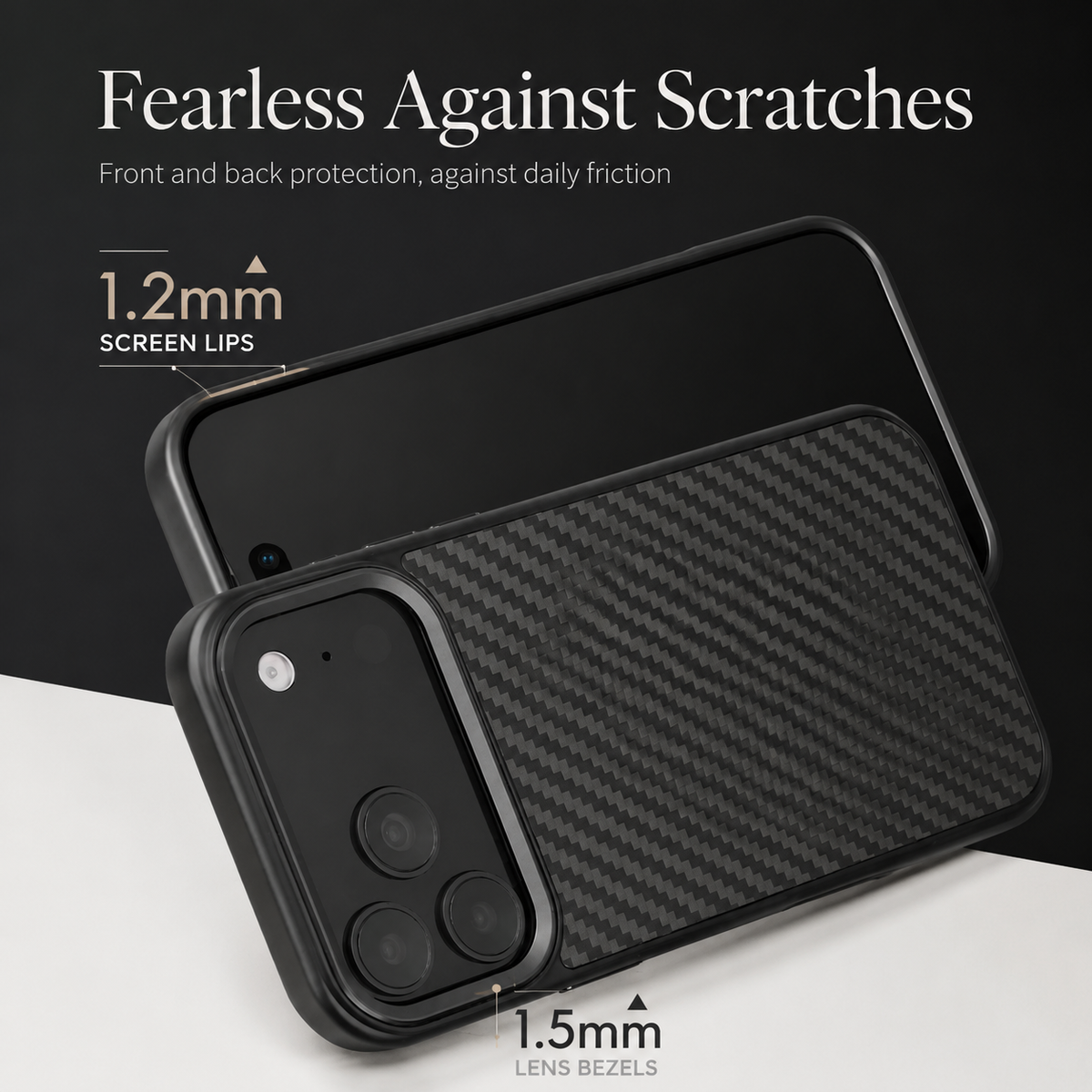 Premium iPhone Case MagSafe Compatible Aramid Fiber Ultra Thin Magnetic Protective Cover Full Coverage Shockproof Lightweight Slim Design Armor Case