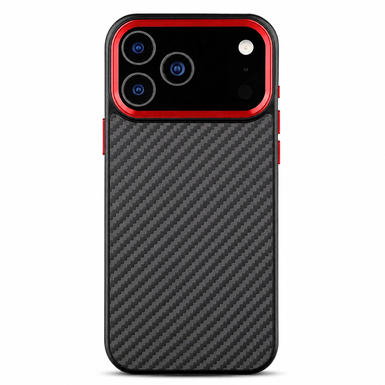 Premium iPhone Case MagSafe Compatible Aramid Fiber Ultra Thin Magnetic Protective Cover Full Coverage Shockproof Lightweight Slim Design Armor Case